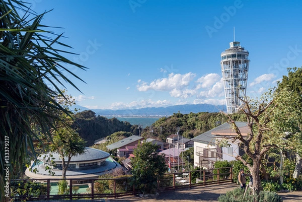 Fototapeta 江ノ島の展望台