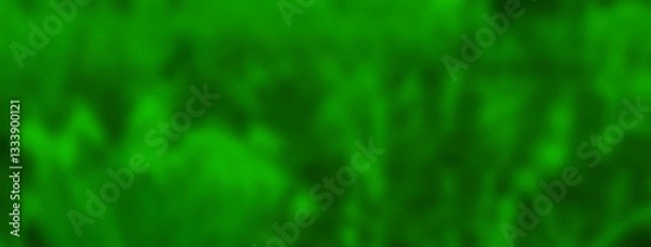 Fototapeta Abstract green blurred background textures for graphic design, web, banner, posters. Green foliage blurry background. Green pattern with clouds. Template Green design saturation for Banner, poster.