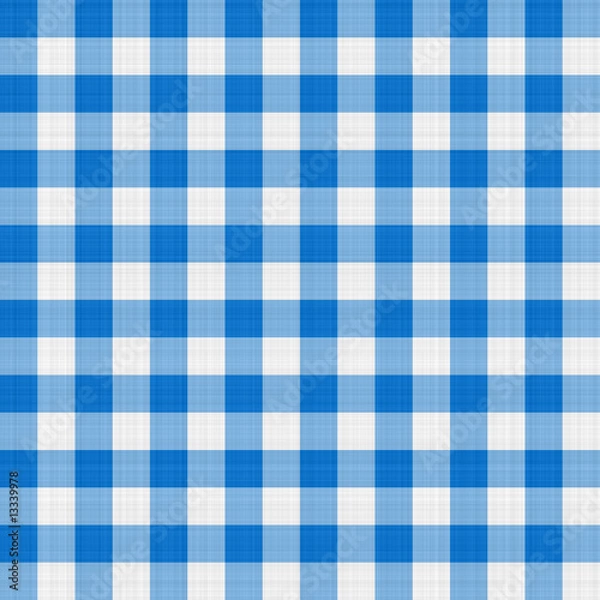 Fototapeta blue table cloth