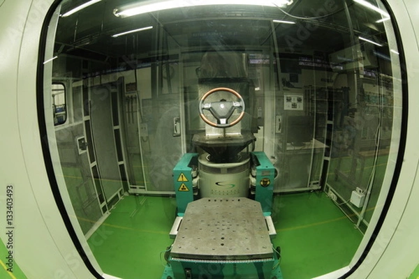 Fototapeta Lab test room engineering vibration