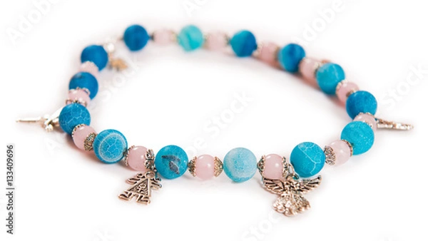 Obraz Elegant bracelet isolated on white background