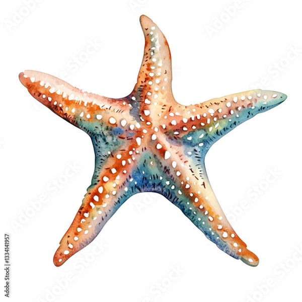 Obraz Starfish clipart isolated 