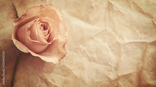 Obraz Vintage Parchment Paper Background with Warm Tones