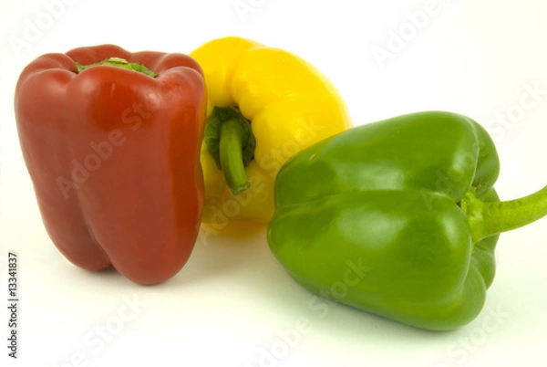 Obraz Three bell peppers