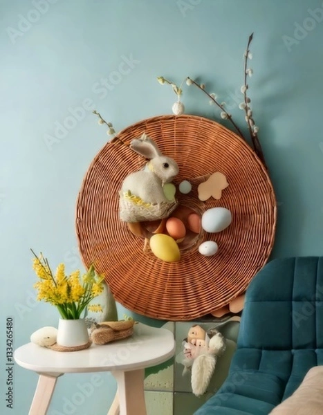 Obraz Easter, artifacts of the holiday