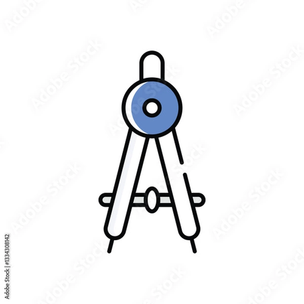 Fototapeta Divider  Vector icon