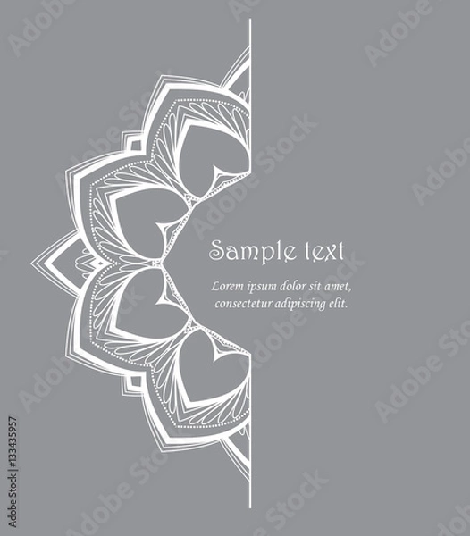 Fototapeta Vector floral design