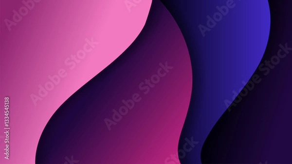 Obraz Premium vector background with soft gradient color on background. Eps 10	