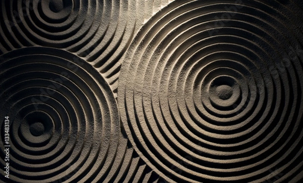 Fototapeta Spiral texture surface for background.