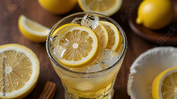 Obraz Cool drink made from lemon