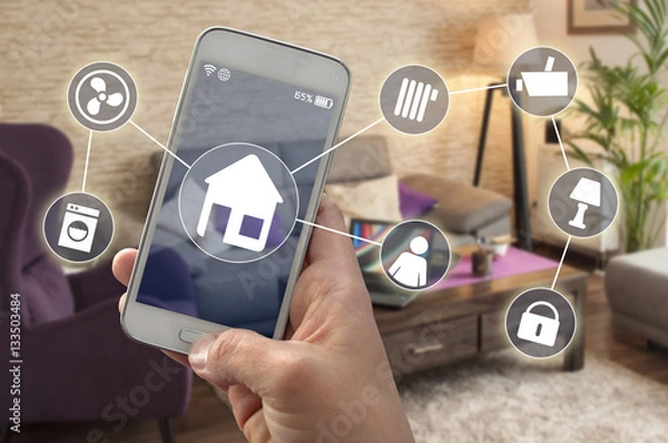 Obraz Automatyka domowa Smarthome Smart home Inteligentny dom