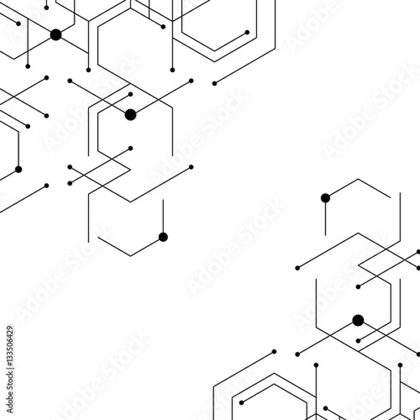 Obraz Abstract vector background