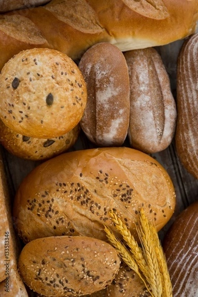Obraz Different types of bread