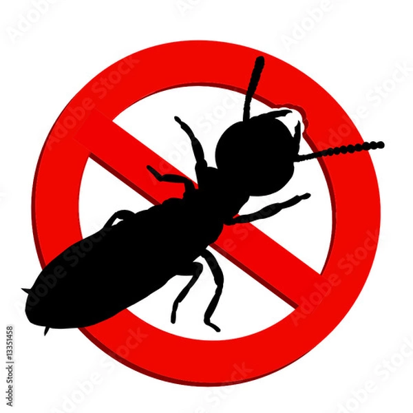 Fototapeta interdit aux termites