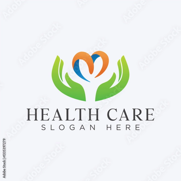 Fototapeta Healthcare logo, hospital logo, medical logo, health icon