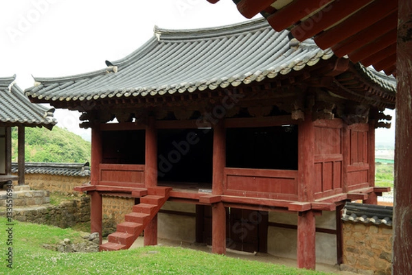 Fototapeta GeumO SeoWon Confucian Academy, South Korea