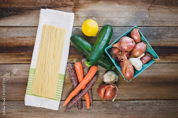 Obraz Pasta Ingredients