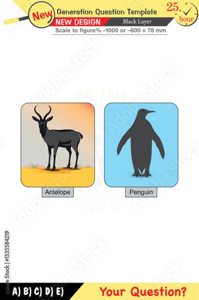 Fototapeta Physics, Physical concepts, High school, middle school, exam question template, numerical lessons, verbal lessons, Next generation problems, for teachers, editable, black layer, eps, 2026