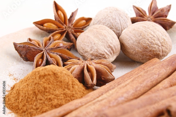 Fototapeta aromatic spices