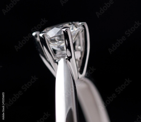Obraz Diamond Ring on black