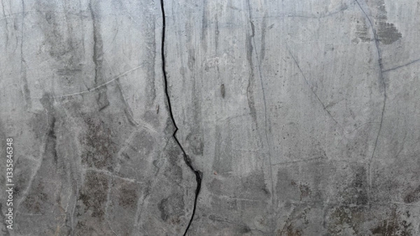 Fototapeta cracked wall texture