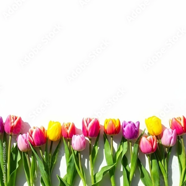 Obraz Bottom Array Tulips