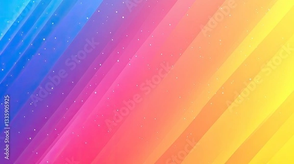Fototapeta Rainbow Stripes Background, Abstract Design