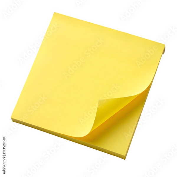Fototapeta yellow sticky notes