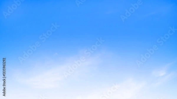 Obraz Background sky gradient cloud, Bright and enjoy your eye with the sky refreshing in Phuket Thailand.