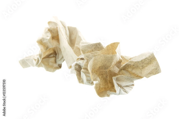 Obraz Zużyta bibuła