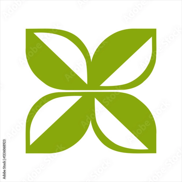 Obraz geometric design with geometric icon