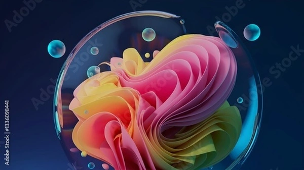 Fototapeta abstract colorful background