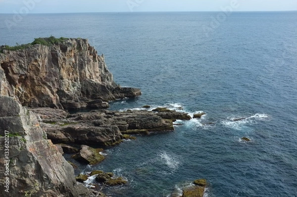Fototapeta 【和歌山】白浜　三段壁の風景