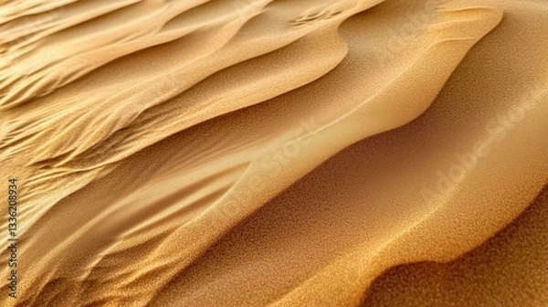 Fototapeta Abstract sand pattern in Sand Dune Desert