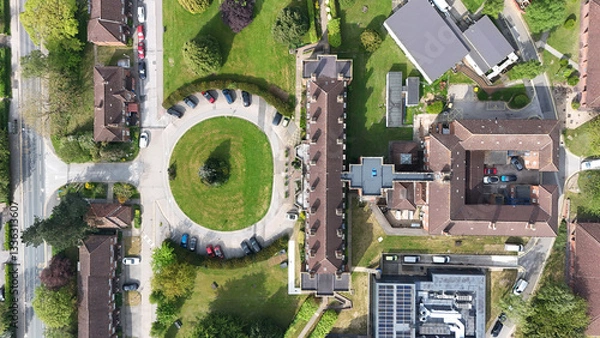 Obraz aerial view of Castle Hill Hospital. Cottingham, Hull