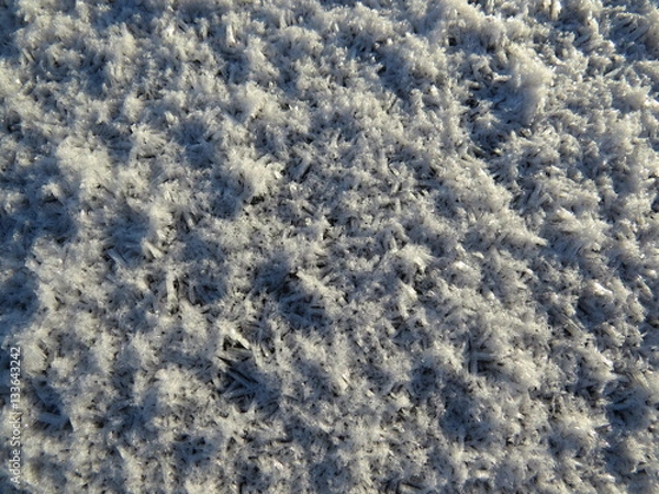 Obraz Snow crystal background