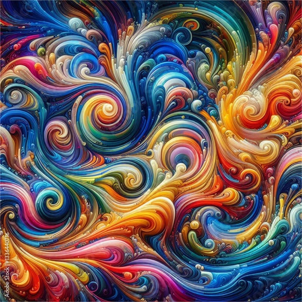 Fototapeta abstract colorful background