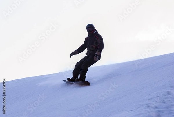 Obraz Descent from the mountain