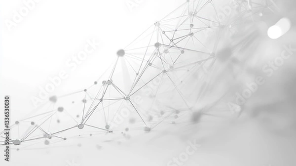 Fototapeta Abstract network connection graphic background