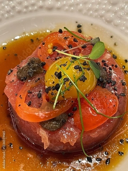 Obraz pumpkin soup with meat