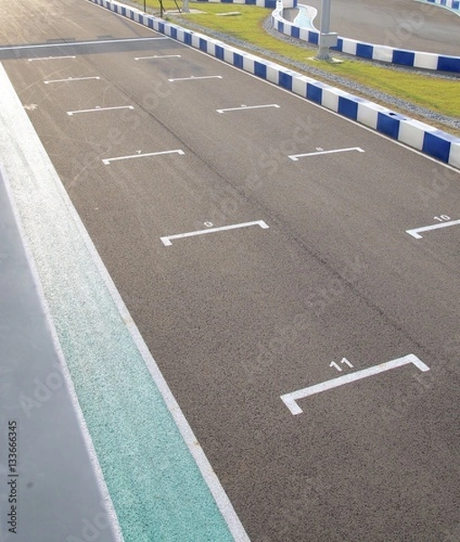 Obraz Go-Kart racing track