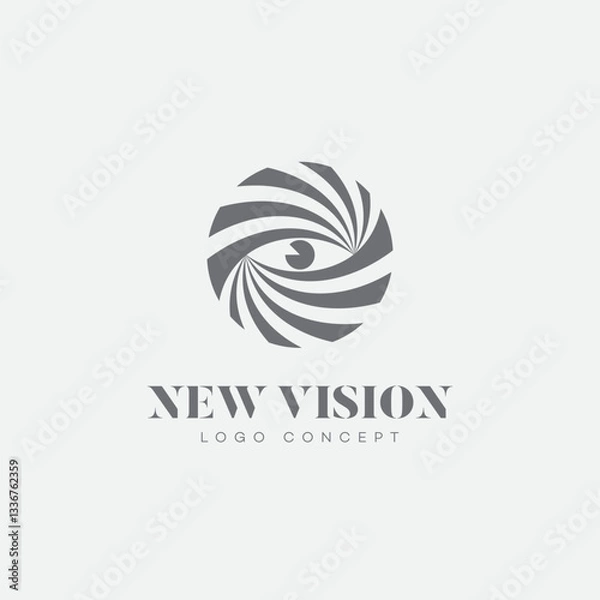 Fototapeta New vision logo