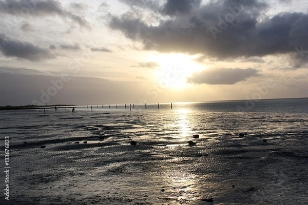 Obraz strahlendes Wattenmeer