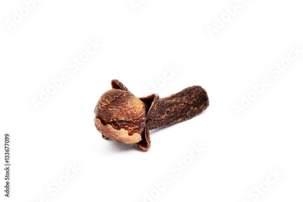 Fototapeta cloves isolated on white background