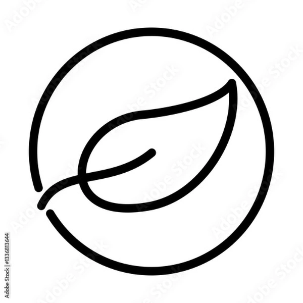 Fototapeta plant based icon vector illustration concept