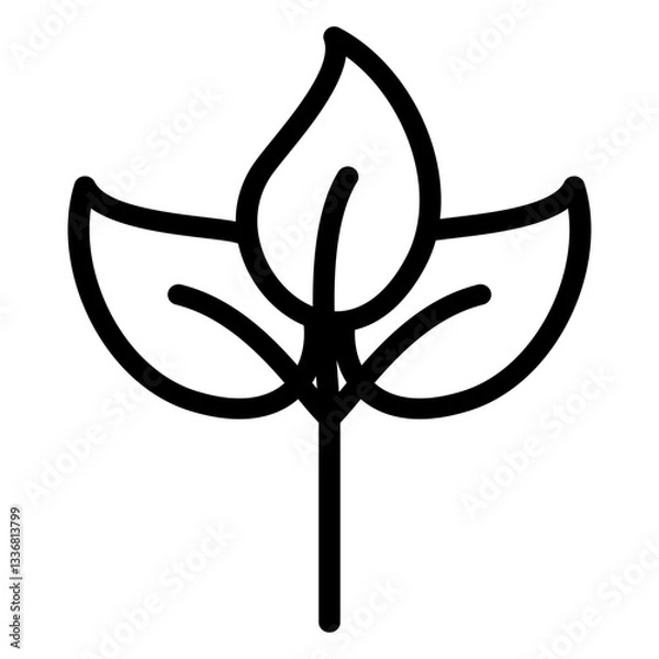Obraz plant  icon vector illustration concept