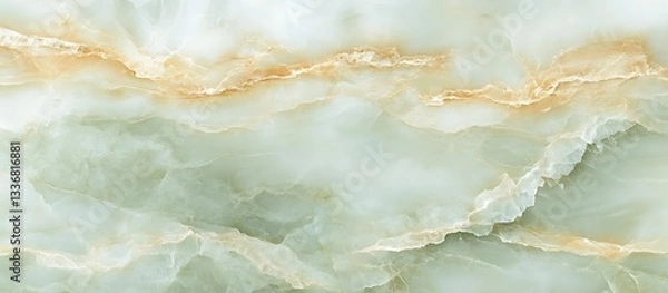 Fototapeta Green onyx marble texture background