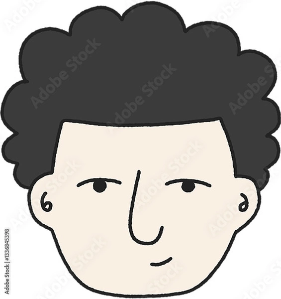 Obraz face of a man