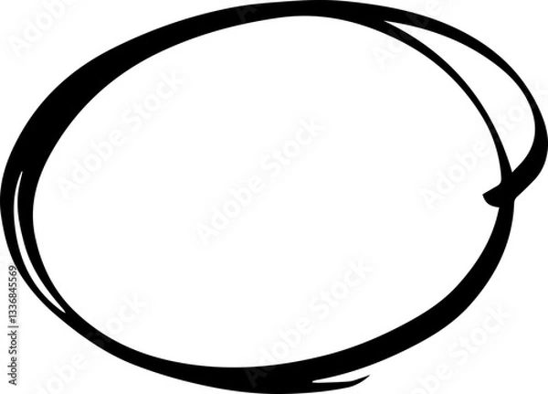 Fototapeta hand drawn highlight editable stroke set of sketches  illustrations