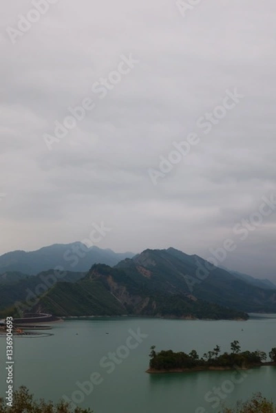 Obraz lake in the mountains